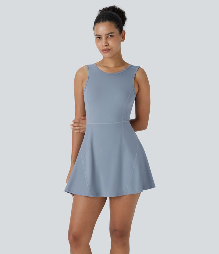 2-in-1 Pocket Mini Flare Golf Active Dress