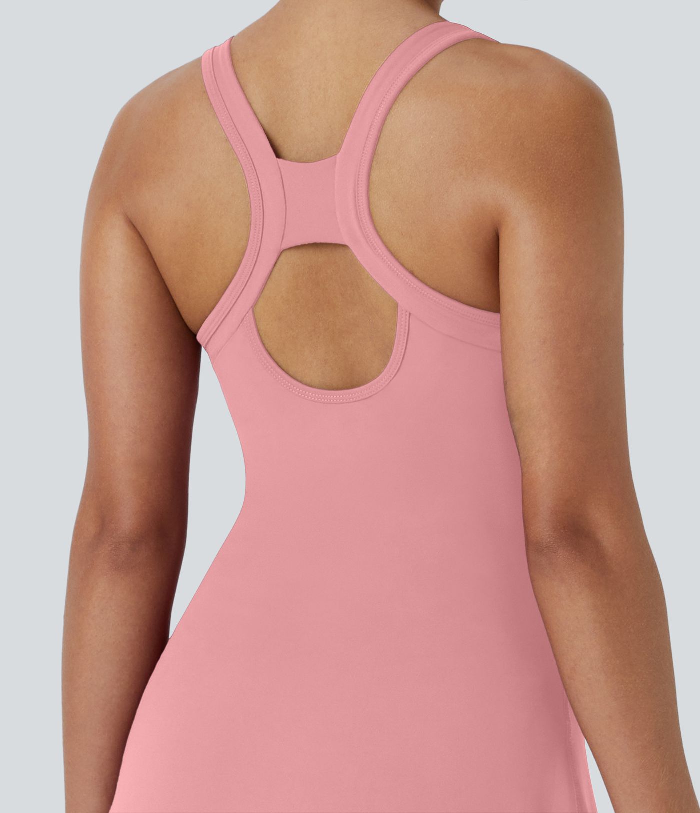  Everyday Softlyzero™ Airy Vestido tenis sin espalda abertura bolsillo lateral tacto fresco -Glee Air