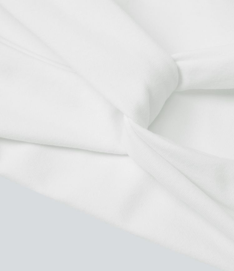 Sujetador Softlyzero™ Airy deportivo sujeción baja cuello halter malla contrastante sin espalda torcido tacto fresco