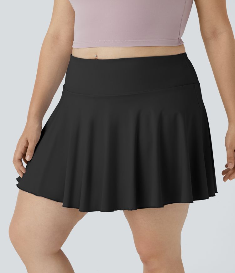 Everyday SoftlyZero™ Airy 2-in-1 Tennis Cool Touch Plus Size Skirt-Marvelous-UPF50+
