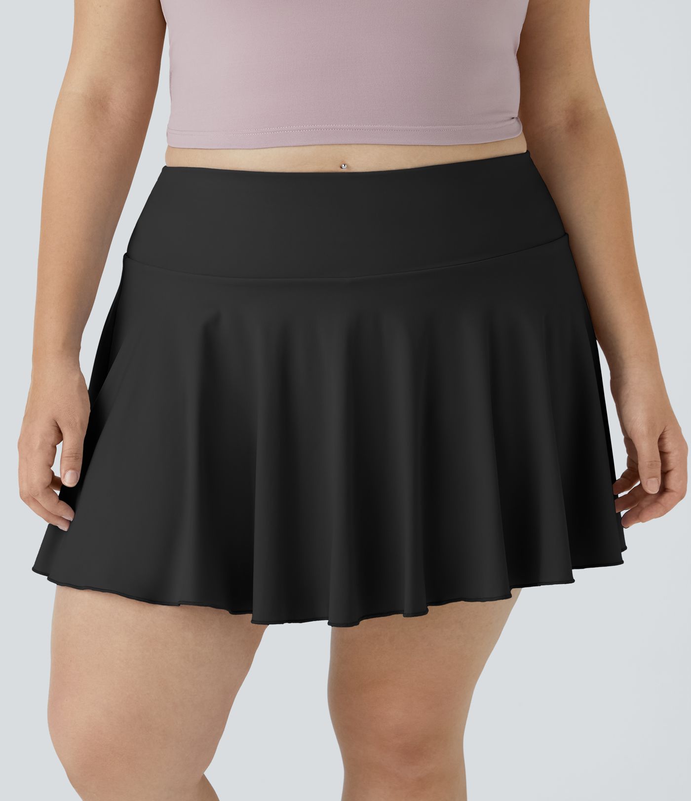 Everyday SoftlyZero™ Airy 2-in-1 Tennis Cool Touch Plus Size Skirt-Marvelous-UPF50+