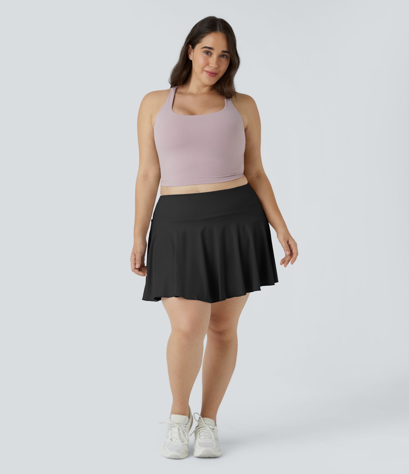 Everyday SoftlyZero™ Airy 2-in-1 Tennis Cool Touch Plus Size Skirt-Marvelous-UPF50+
