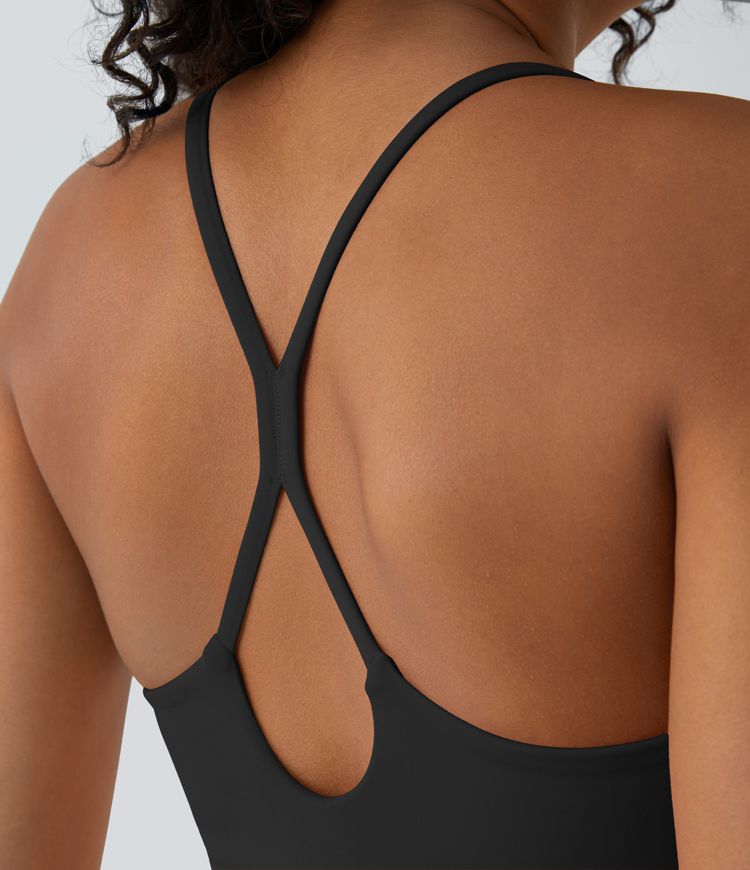 Softlyzero™ Airy Backless Cutout 2-in-1 Pocket Cool Touch Mini Activity Dress - UPF50+