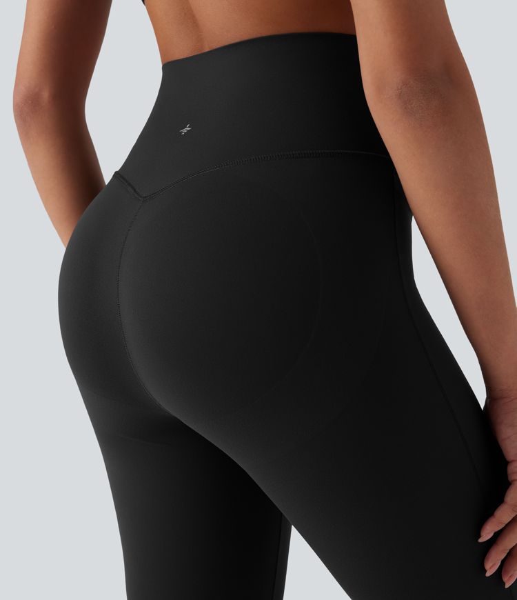 Halara UltraSculpt™ High Waisted Tummy Control Butt Lifting Shaping Yoga Flare Leggings