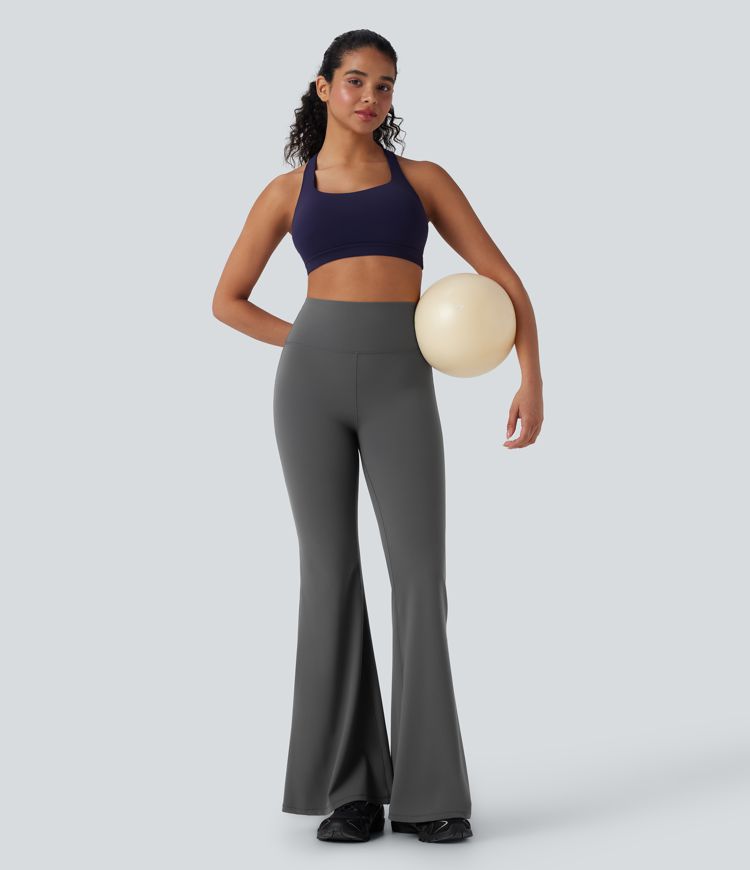 Halara UltraSculpt™ High Waisted Tummy Control Butt Lifting Shaping Yoga Flare Leggings