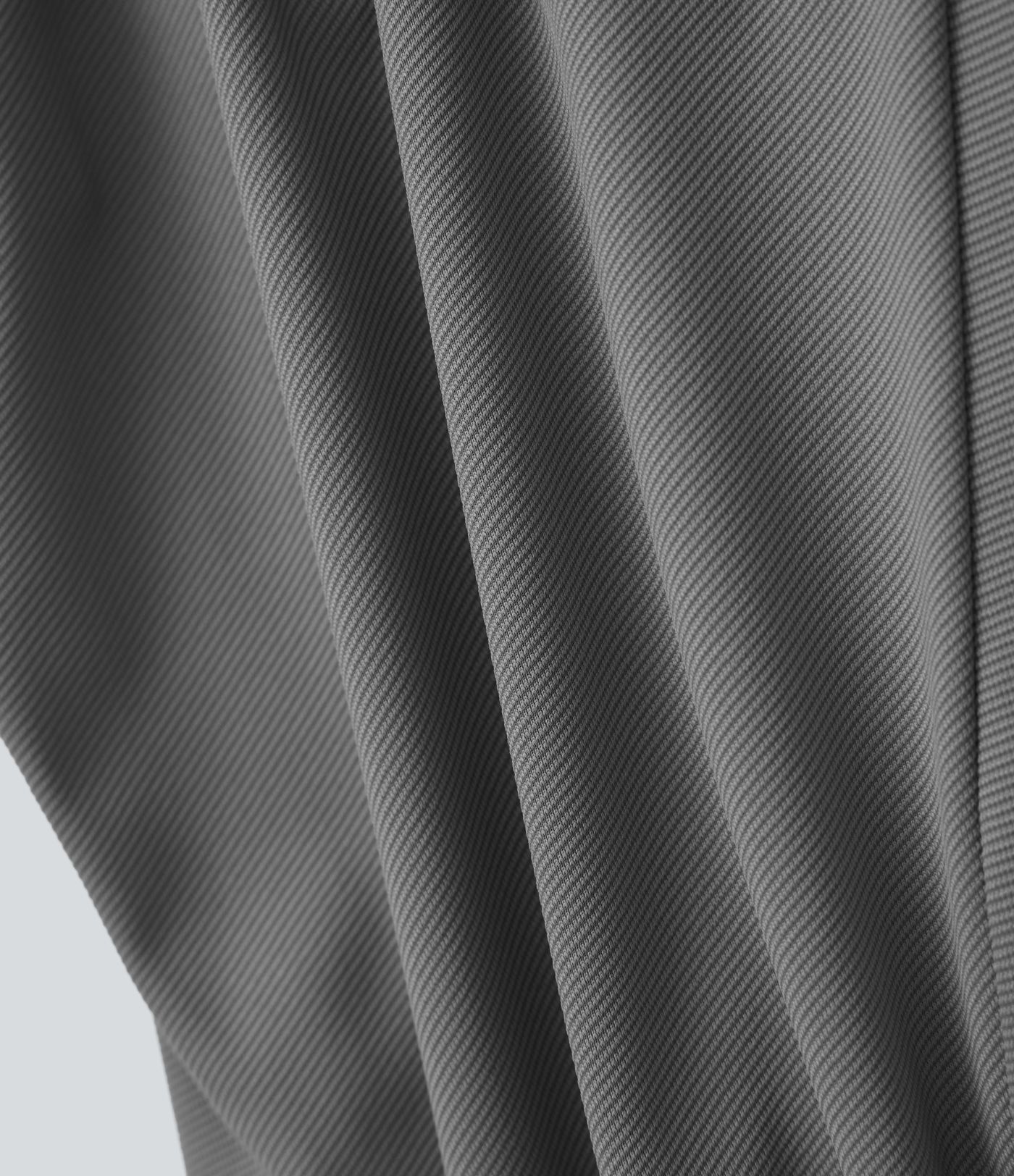 High Waisted Drawstring Quick Dry Yoga Joggers with Pockets-UPF40+