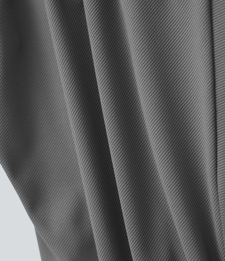 High Waisted Drawstring Quick Dry Yoga Joggers with Pockets-UPF40+