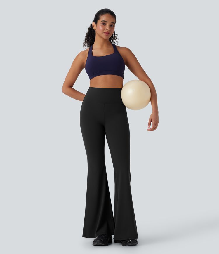 Halara UltraSculpt™ High Waisted Tummy Control Butt Lifting Shaping Yoga Flare Leggings