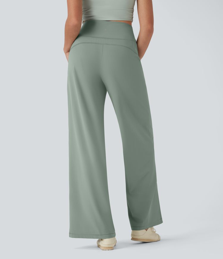 Halara UltraSculpt™ High Waisted Drawstring Yoga Pants with Pockets