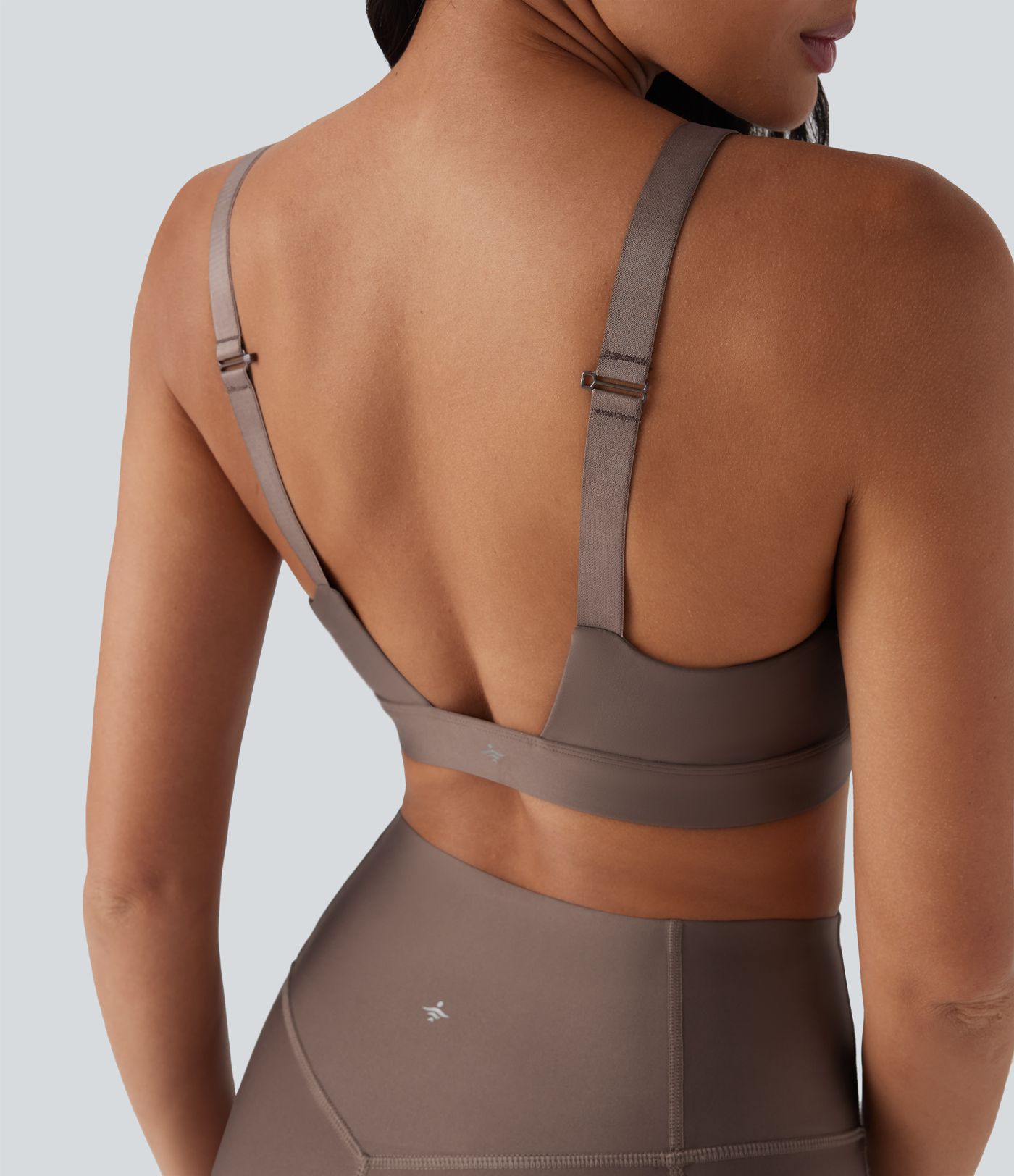 Medium Support Sheen Running Sports Bra A-C Cups