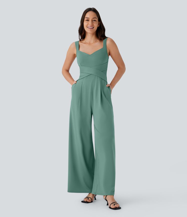 Pocket Casual Jumpsuit