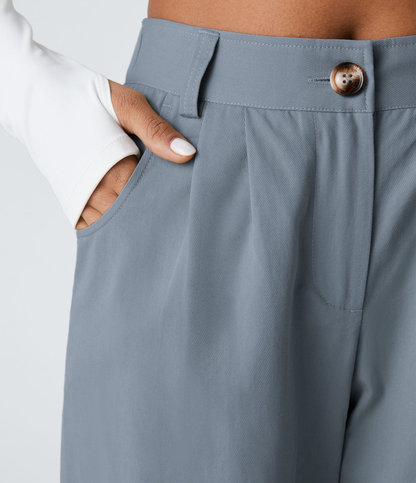 Mid Rise Casual Cotton Joggers with Pockets