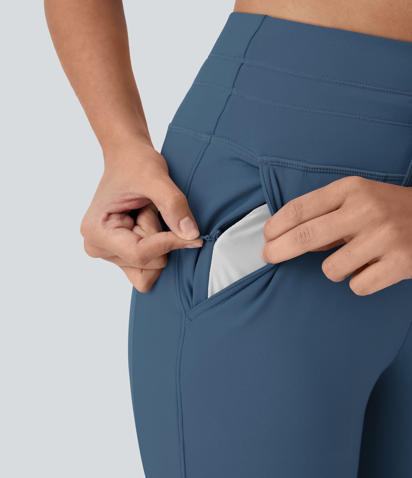 SoftlyZero™ Plush High Waisted Drawstring Pocket Yoga Pedal Pusher Joggers