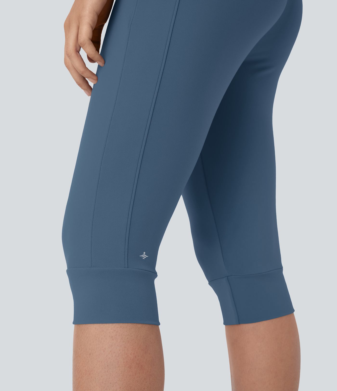 SoftlyZero™ Plush High Waisted Drawstring Pocket Yoga Pedal Pusher Joggers