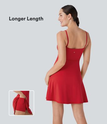 SoftlyZero™ Plush Corset 2-in-1 Mini Casual Dress with Pocket-Longer Length