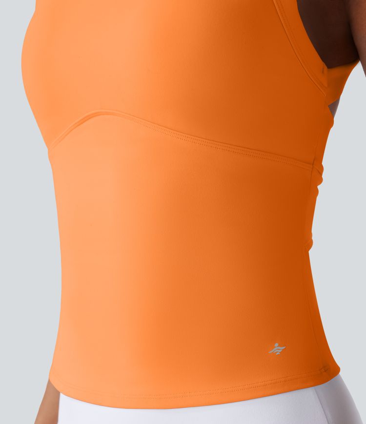 SoftlyZero™ Plüsch-Ausschnitt Yoga Tank Top A-C Cups