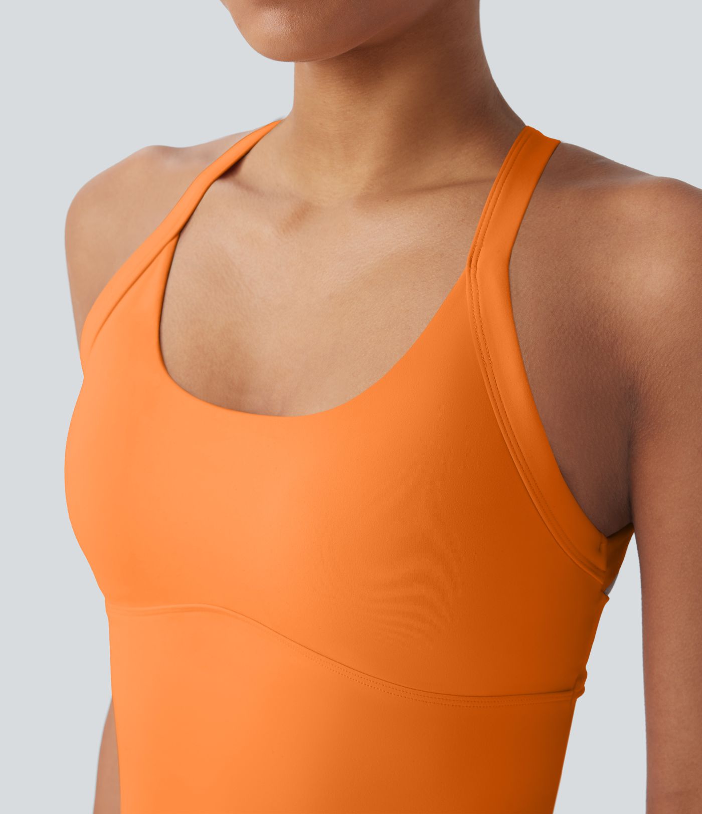 SoftlyZero™ Plüsch-Ausschnitt Yoga Tank Top A-C Cups