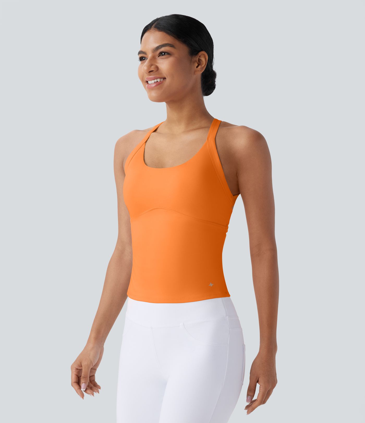 SoftlyZero™ Plüsch-Ausschnitt Yoga Tank Top A-C Cups