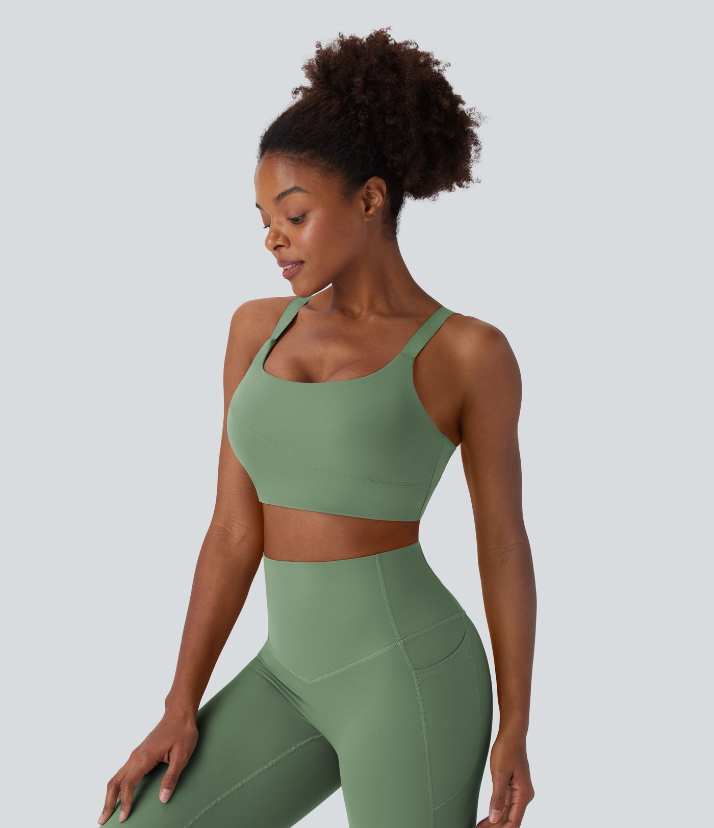 Halara UltraSculpt™ Medium Support Training Sports Bra D-F Cups