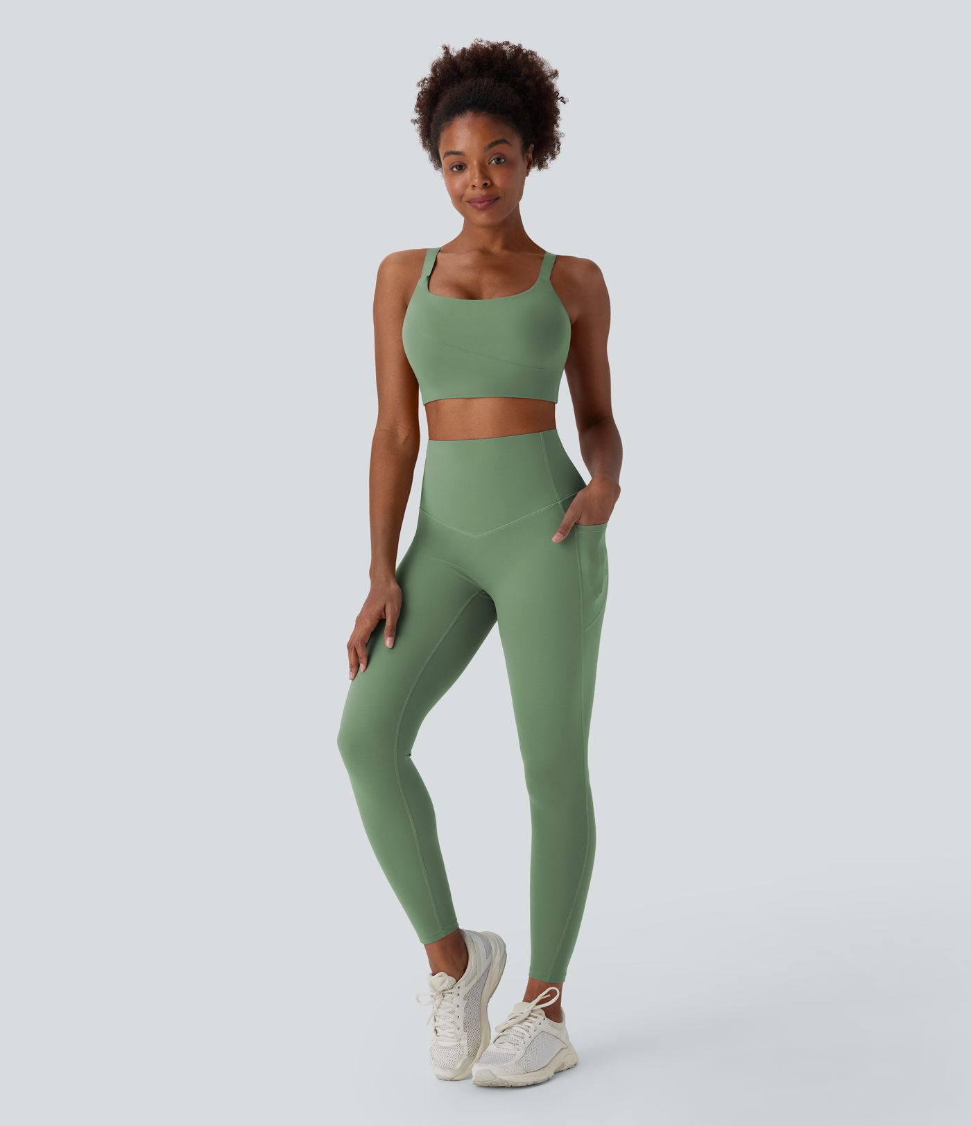 Halara UltraSculpt™ Medium Support Training Sports Bra D-F Cups