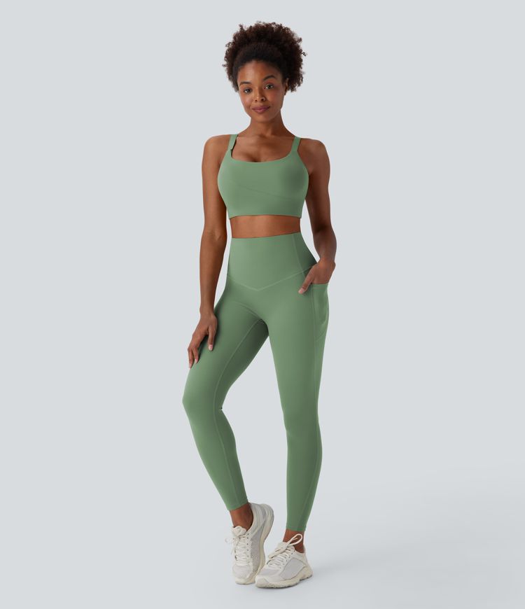 Halara UltraSculpt™ Medium Support Training Sports Bra D-F Cups