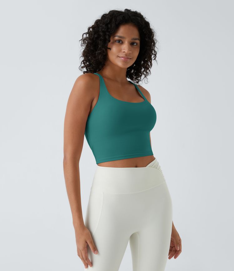 Cropped Yoga Tank Top A-C Cups