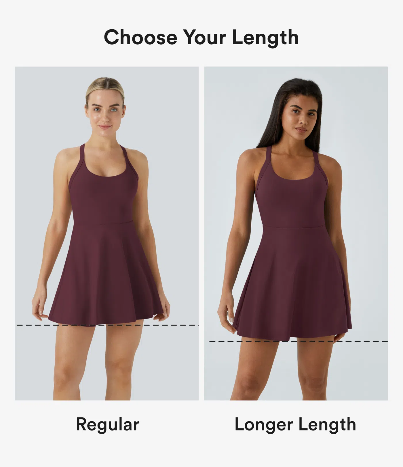 Backless Twisted Active Dress-Easy Peezy Edition