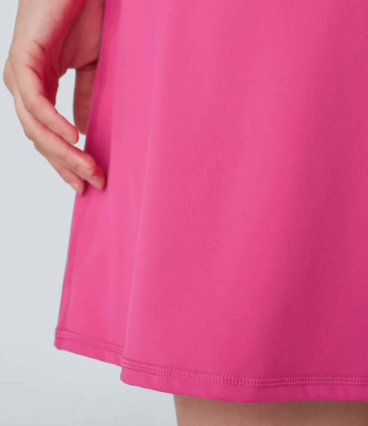 Vestido activo Softlyzero™ Plush sin espalda-Longitud más larga-Edición Easy Peezy