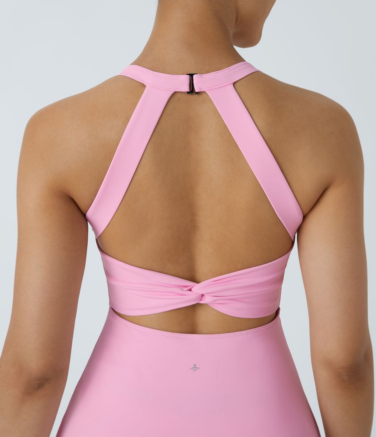 Backless Twisted Active Dress