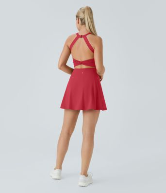 Robe active dos nu torsadée