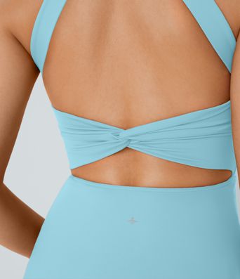 Backless Twisted Active Dress
