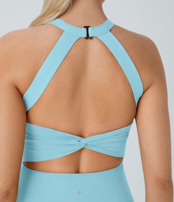 Backless Twisted Active Dress