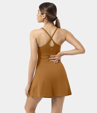 SoftlyZero™ Plush Backless Active Dress