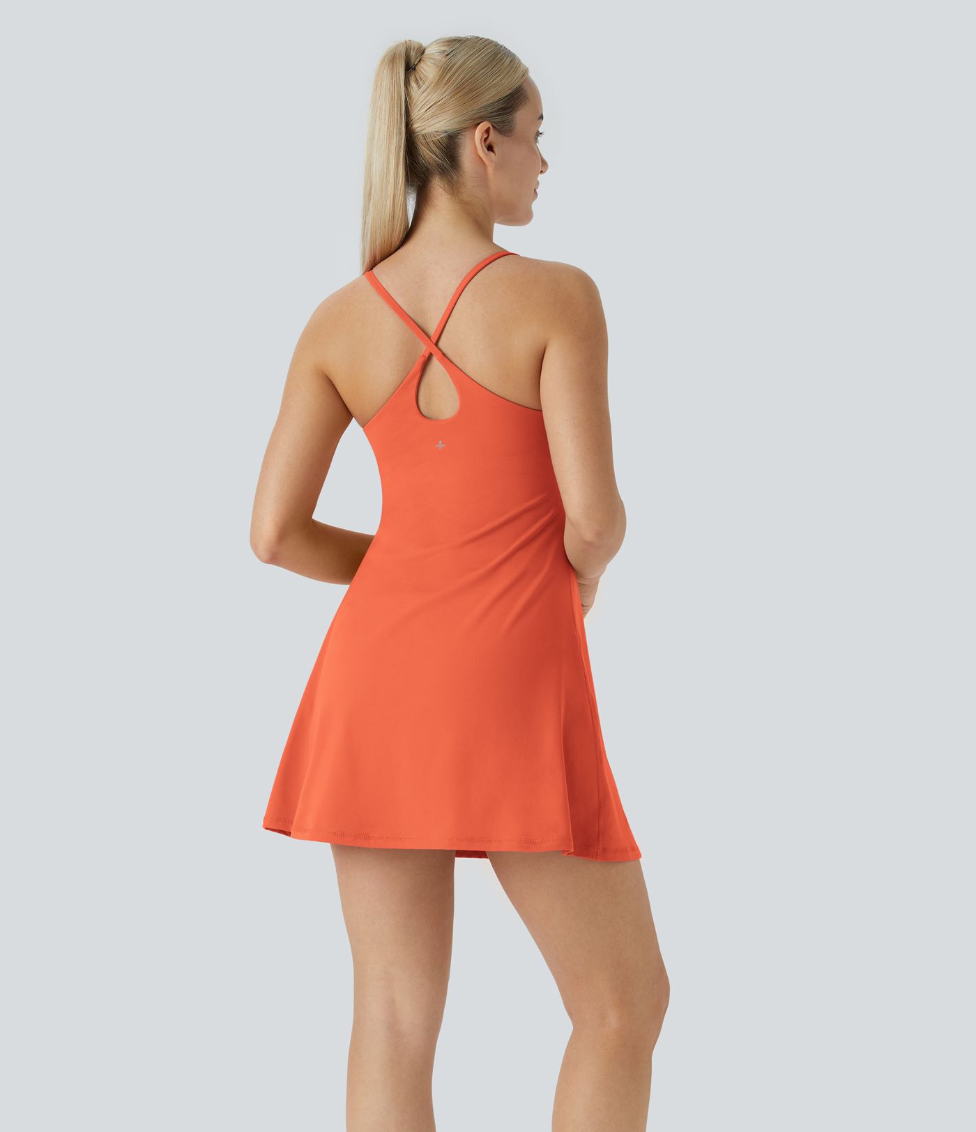 SoftlyZero™ Plush Backless Active Dress A-C Cups