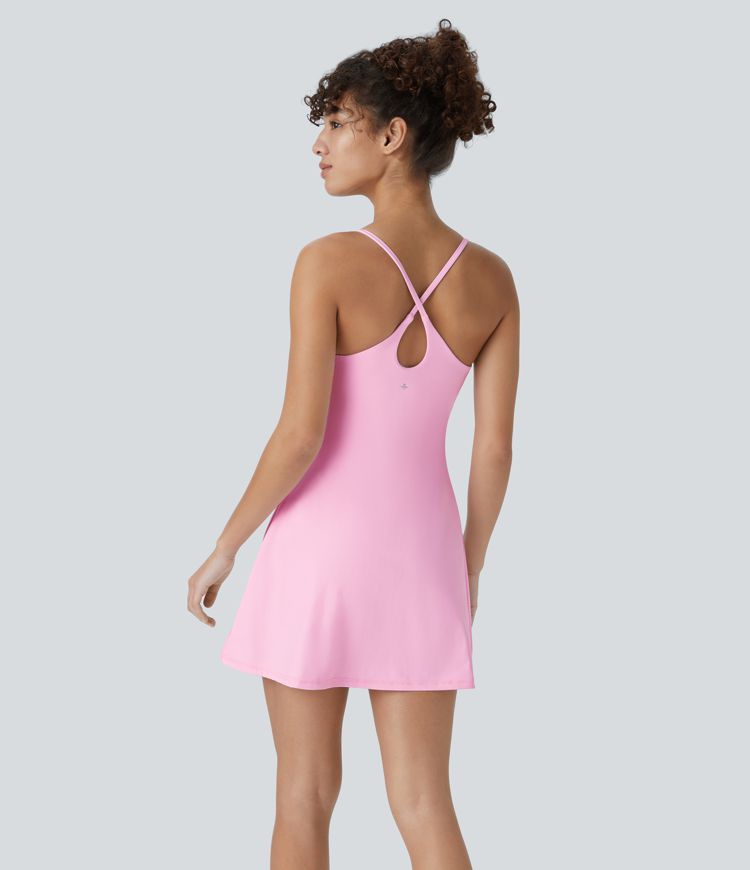 SoftlyZero™ Plush Backless Active Dress