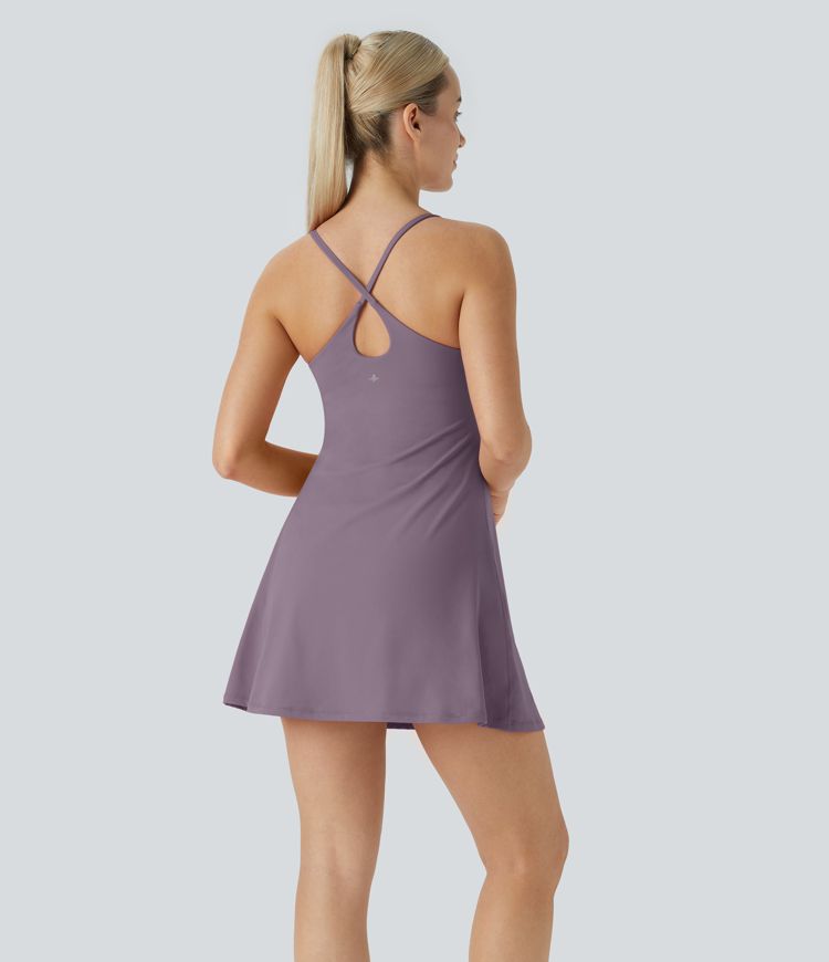 Softlyzero™ Plush Backless Active Dress