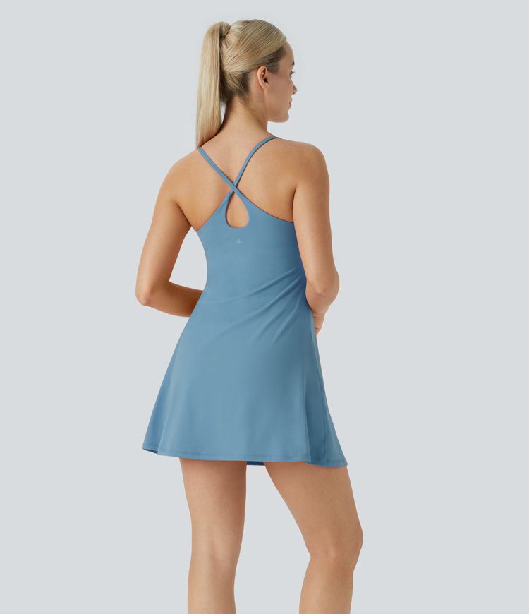 Softlyzero™ Plush Backless Active Dress
