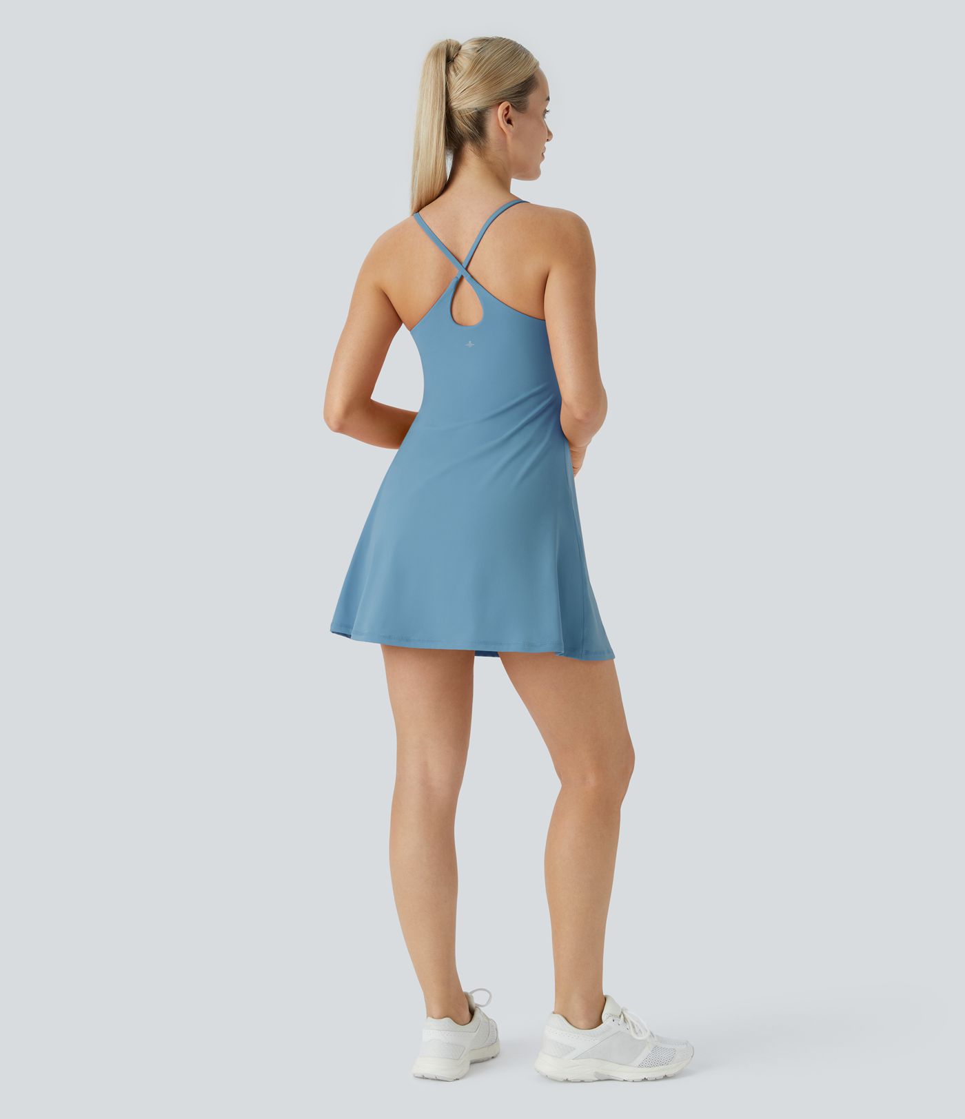 SoftlyZero™ Plush Backless Active Dress