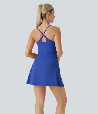 SoftlyZero™ Plush Backless Active Dress