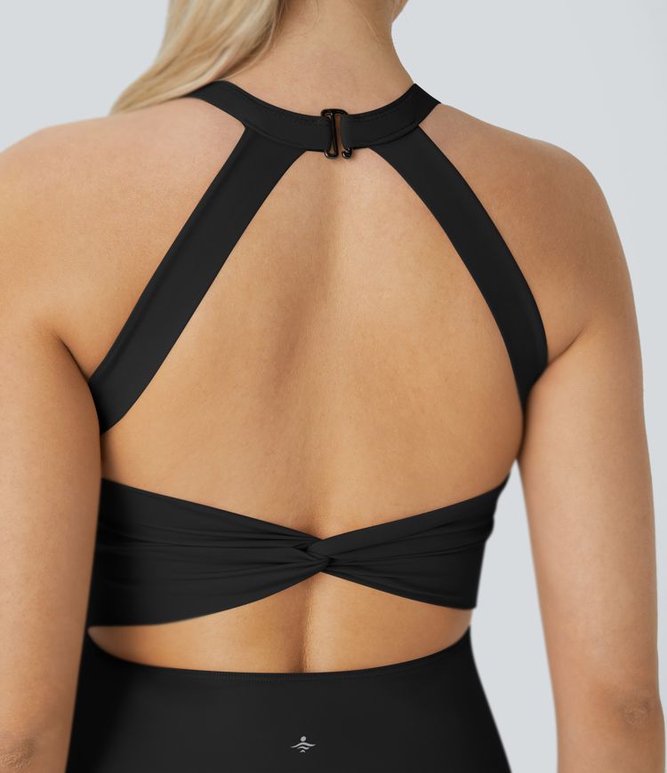 Softlyzero™ Airy Backless Twisted  Dance Tennis Dress-Easy Peezy Edition