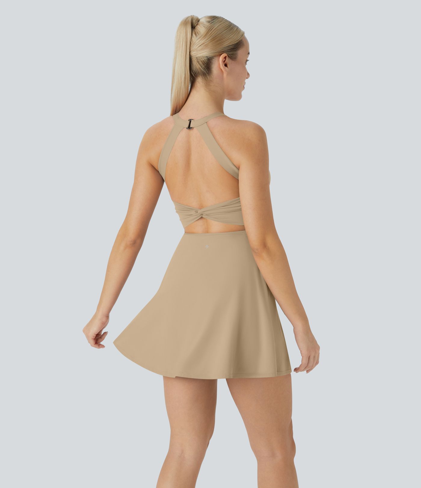 Softlyzero™ Airy Robe Sport Torsadée Dos Nu Édition Easy Peasy