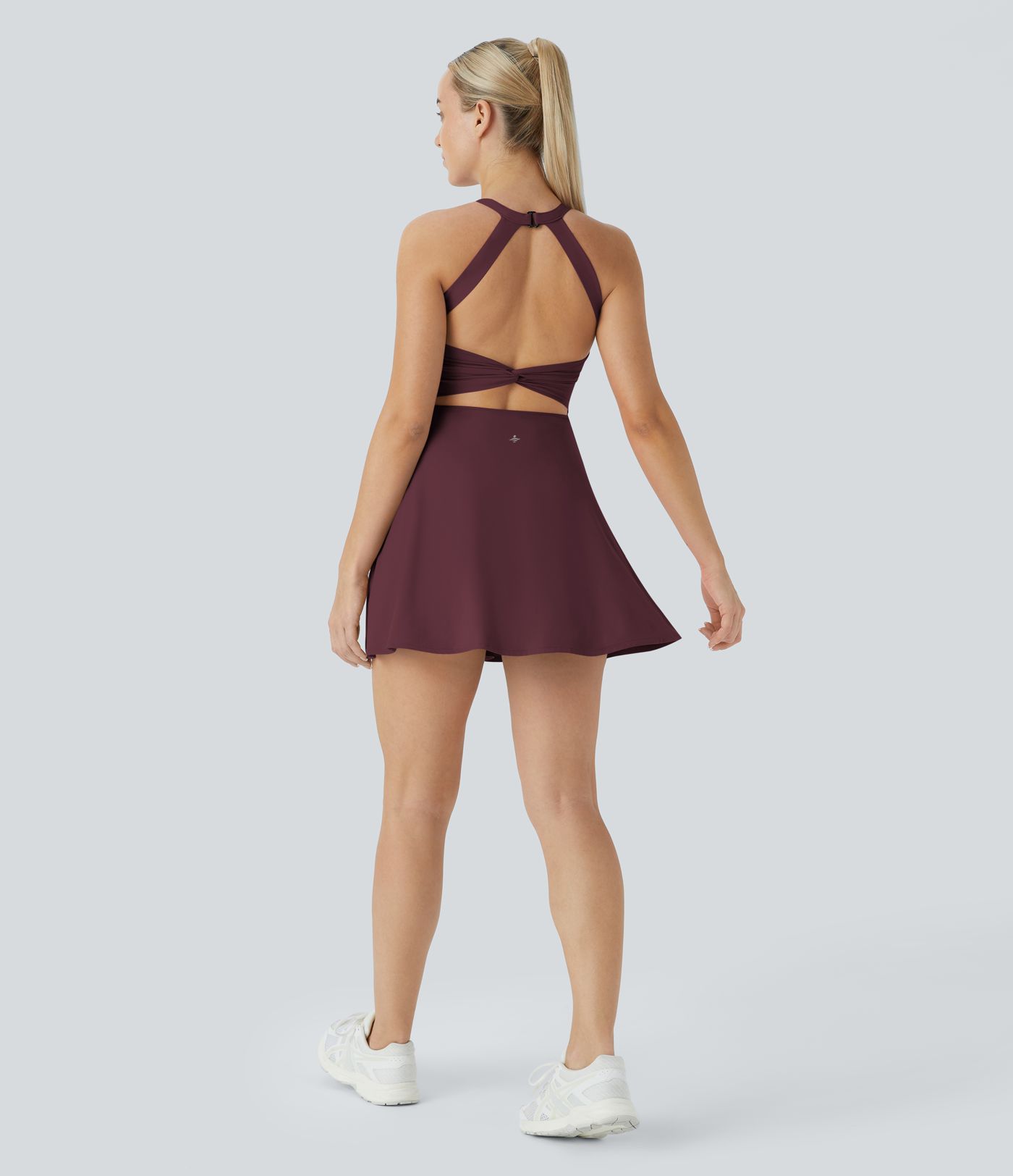 Softlyzero™ Airy Backless Twisted Cool Touch Dance Active Dress-Easy Peezy Edition