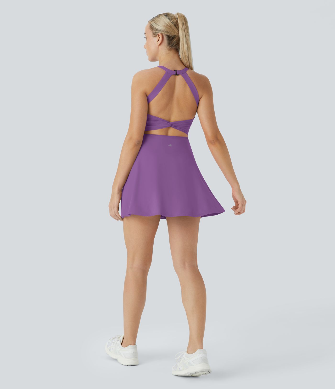 SoftlyZero™ Airy Backless Twisted Cool Touch Dance Active Dress-Easy Peezy Edition