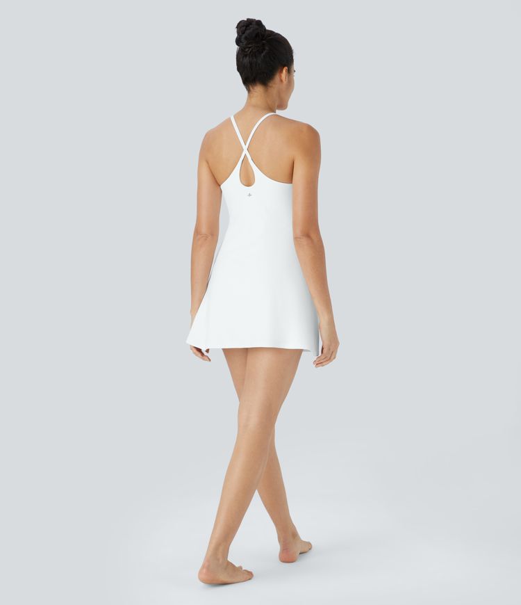 Softlyzero™ Plush Backless Active Dress-Easy Peezy Edition