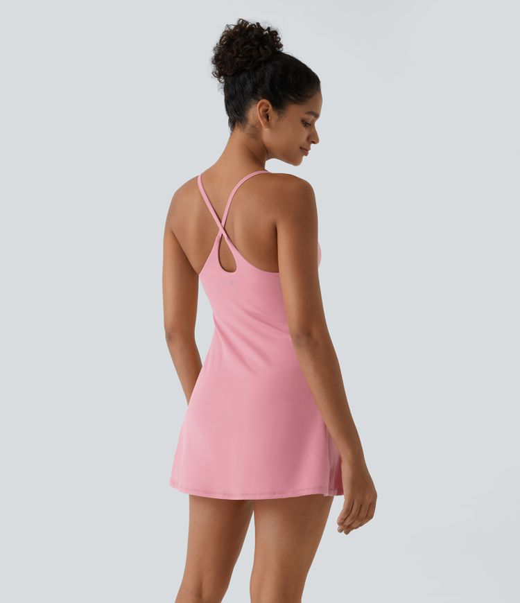 SoftlyZero™ Plush Backless Active Dress-Easy Peezy Edition