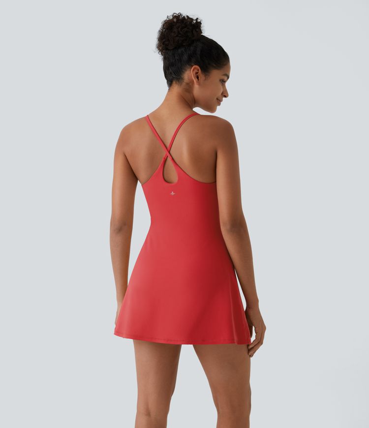 Softlyzero™ Plush Backless Active Dress-Easy Peezy Edition
