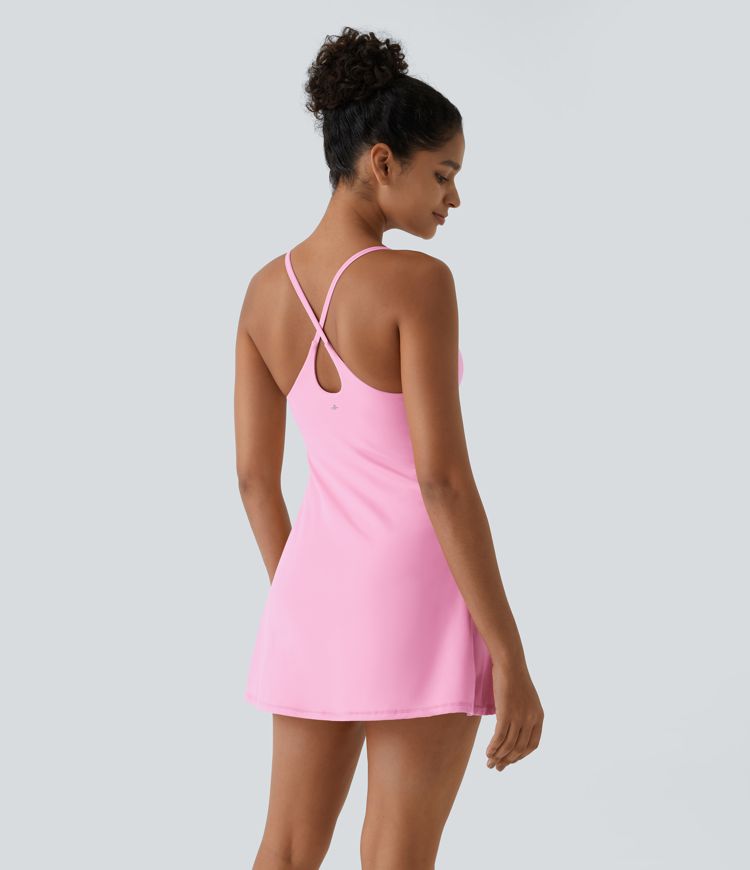 Softlyzero™ Plush Backless Active Dress-Easy Peezy Edition