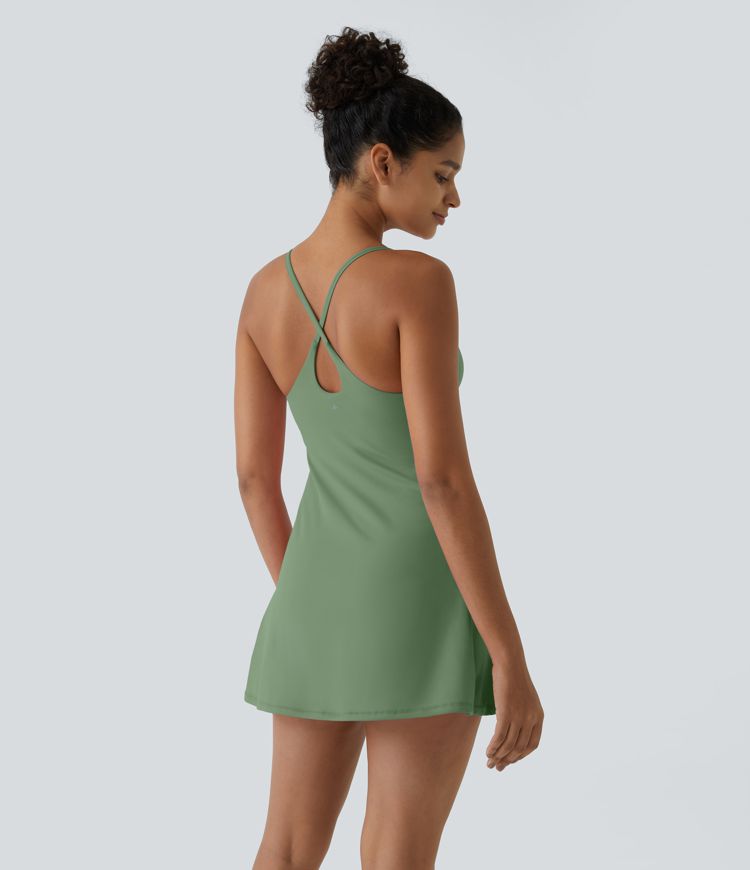 SoftlyZero™ Plush Backless Active Dress-Easy Peezy Edition