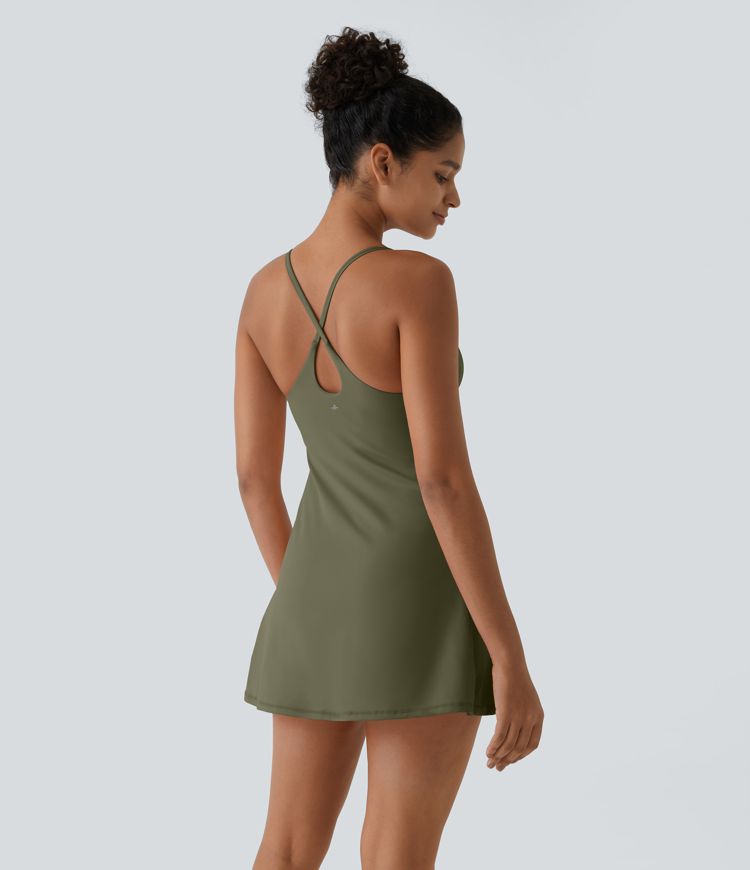 Softlyzero™ Plush Backless Active Dress-Easy Peezy Edition
