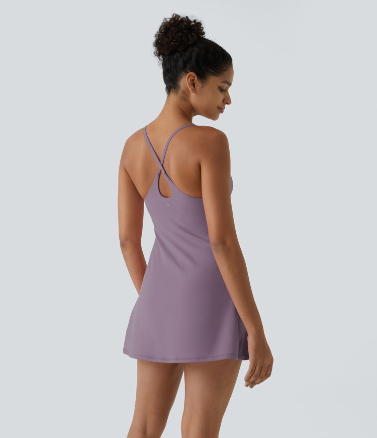 SoftlyZero™ Plush Backless Active Dress-Easy Peezy Edition